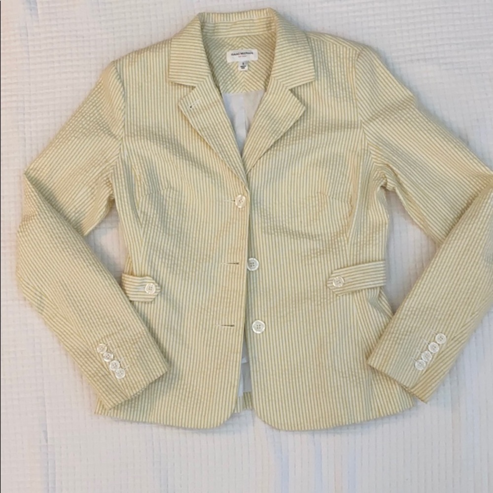 Women’s Isaac Mizrahi SeerSucker Jacket